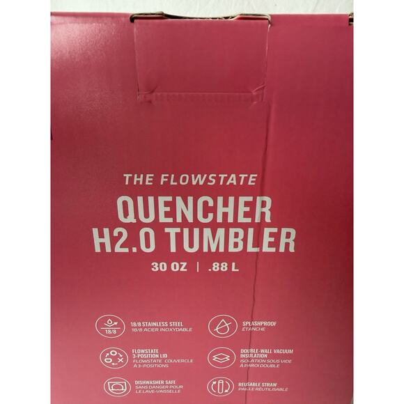 BARBIE Stanley Icon Quencher H2.0 Tumbler 30 Oz. Limited Edition - Picture 9 of 11